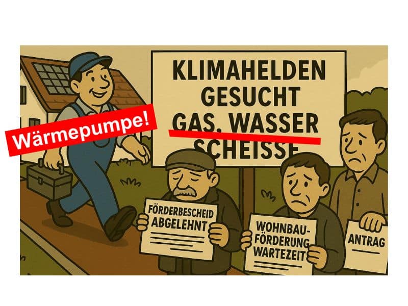 Früher Sanitärinstallation nun Wärmepumpen-Adel