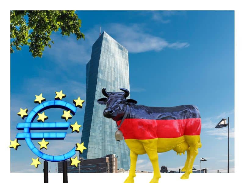 Deutschland Zahlmeister und Zentralbank Europas