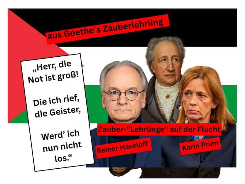 CDU-Politiker auf der Flucht Die Geister die gerufen wurden ...
